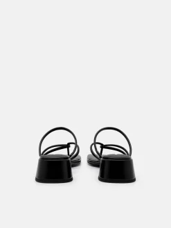 Effie Heel Sandals - Black