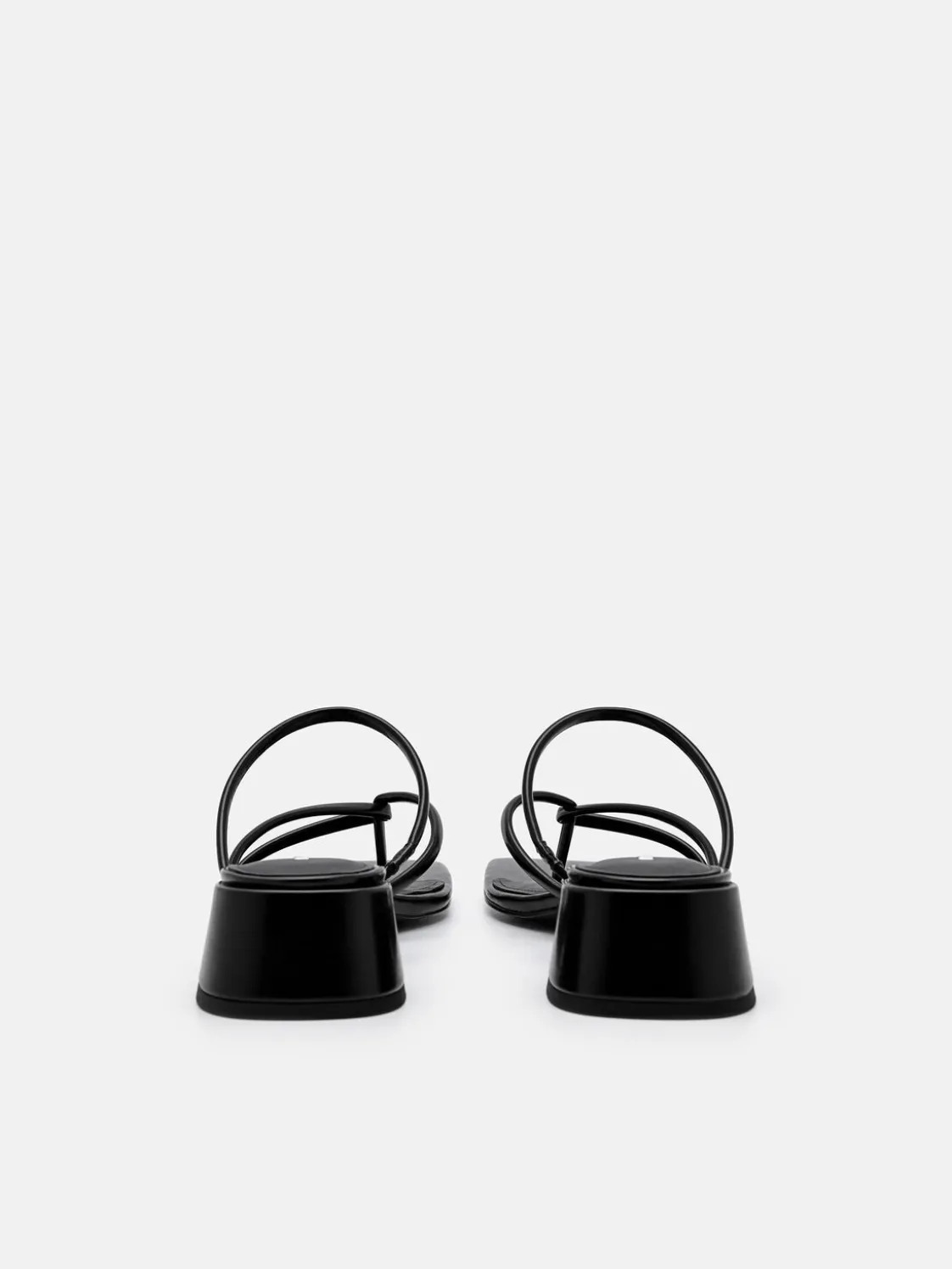 Effie Heel Sandals - Black