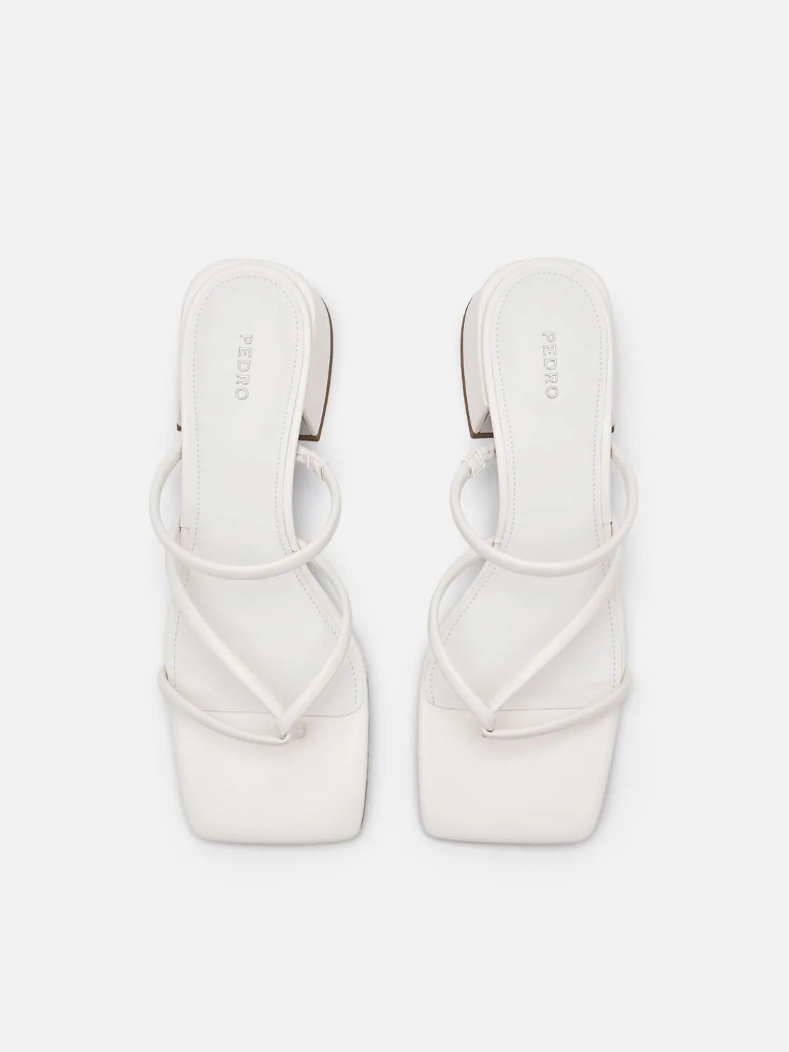Effie Heel Sandals - Chalk