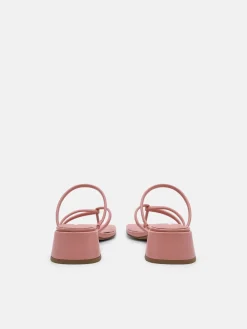 Effie Heel Sandals - Pink