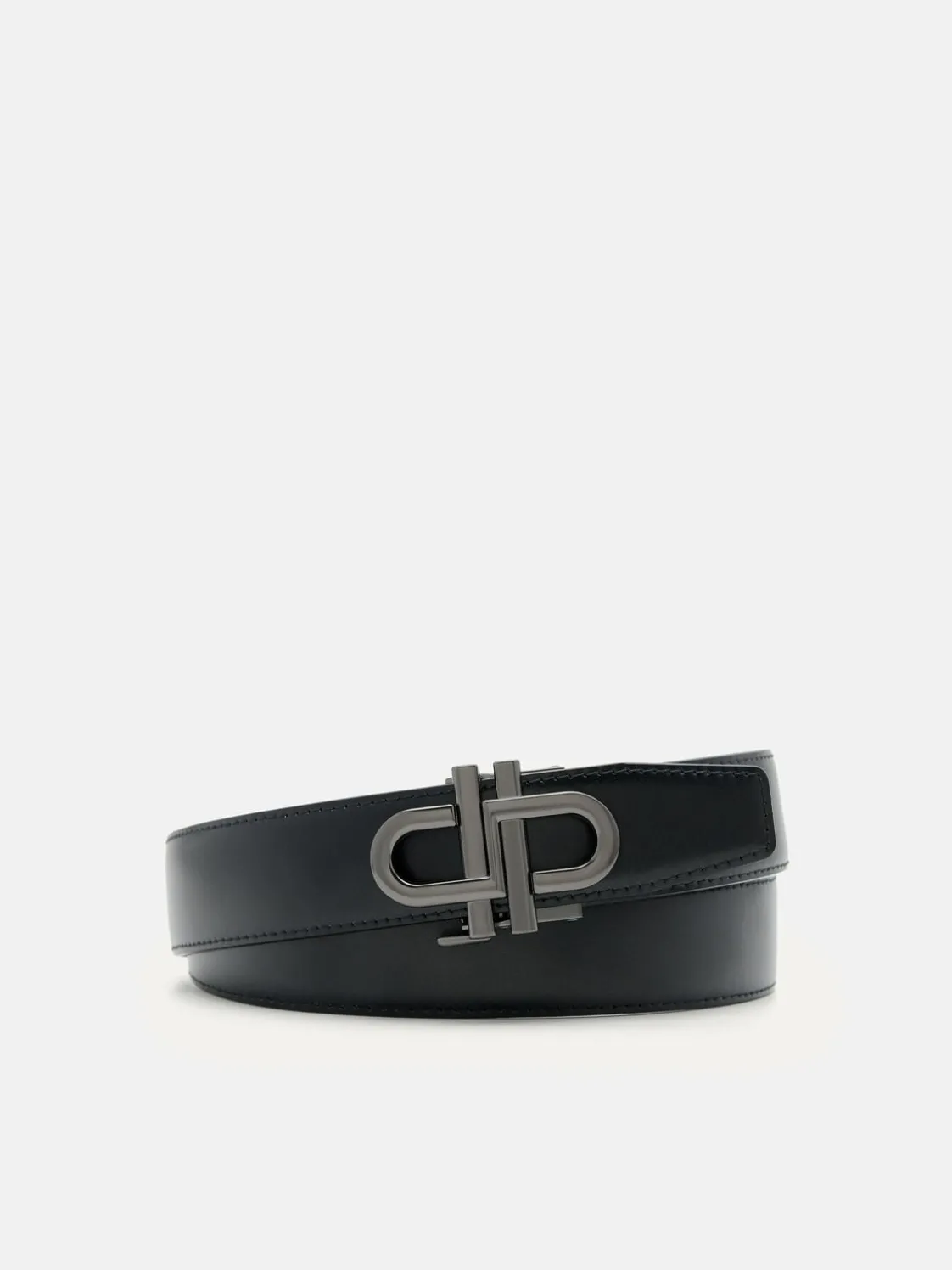 Embossed Automatic Belt - Black