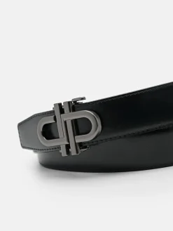 Embossed Automatic Belt - Black