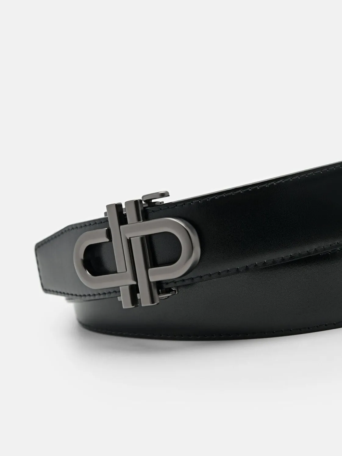 Embossed Automatic Belt - Black