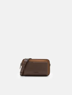 Evans Sling Pouch - Cognac Nylon