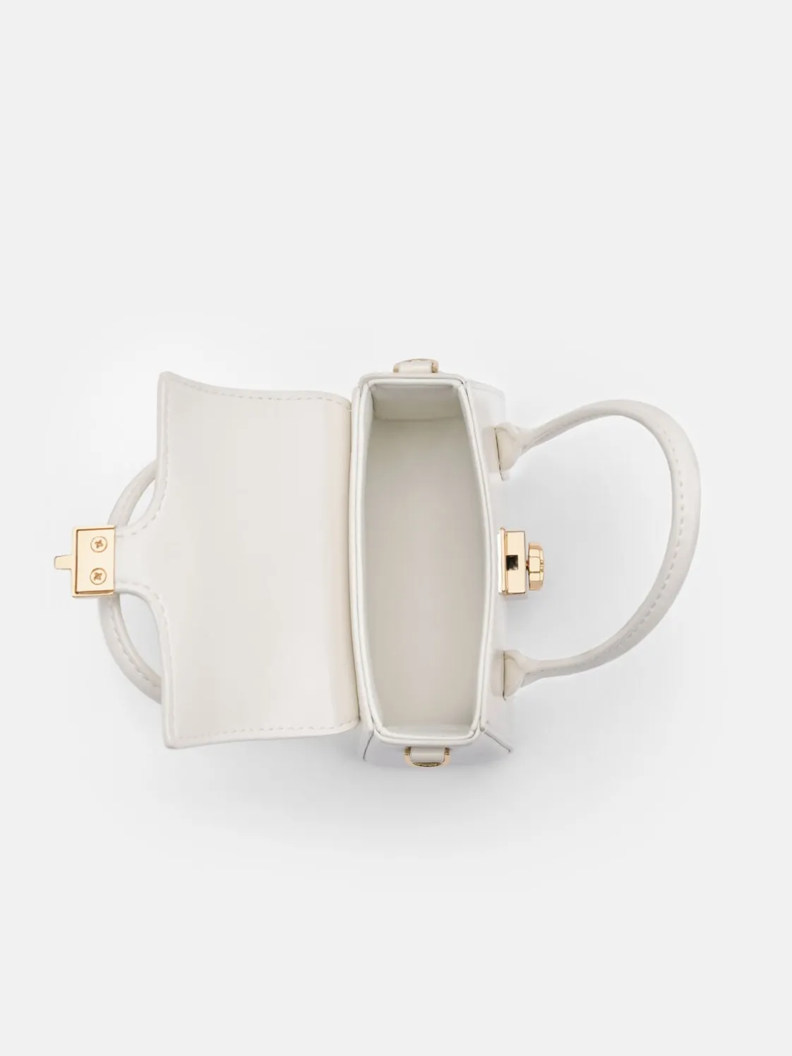 Farida Micro Pouch - Chalk