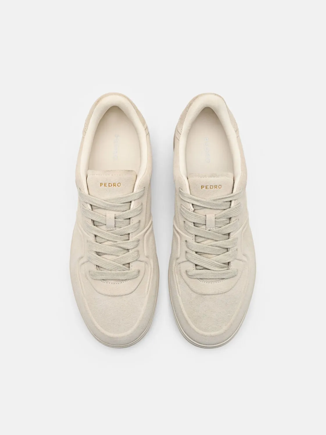 Fleet Suede Sneakers - Chalk