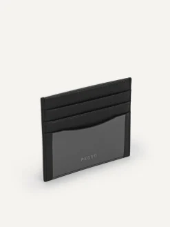 Full-Grain Leather Cardholder - Black