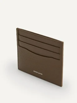 Full-Grain Leather Cardholder - Dark Brown