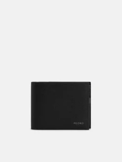Full-Grain Leather Wallet with Insert - Black