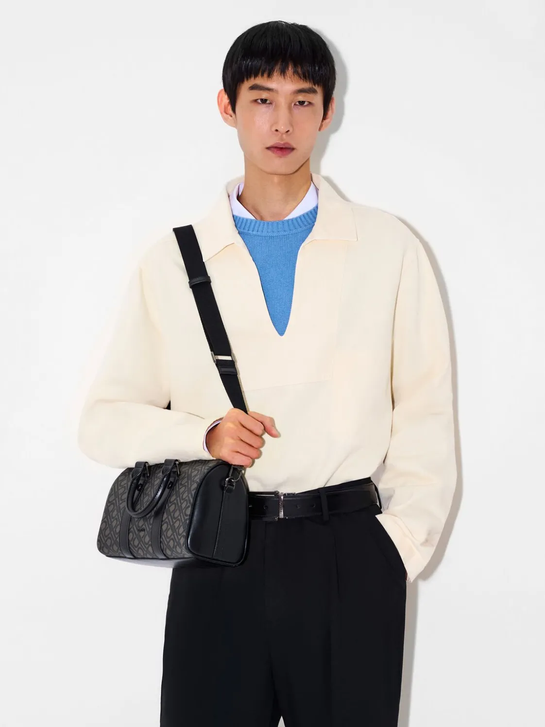 Gene Crossbody Bag - Black2