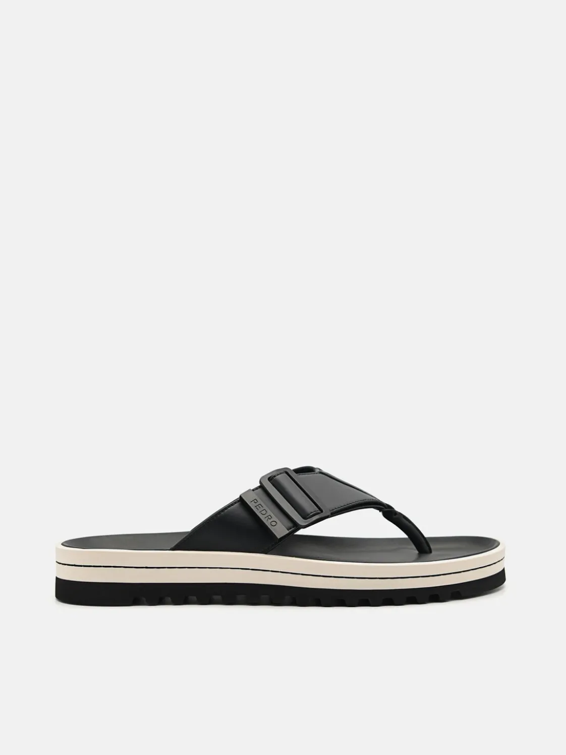 George Thong Sandals - Black