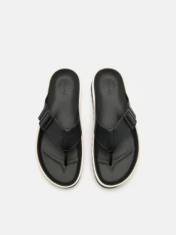 George Thong Sandals - Black