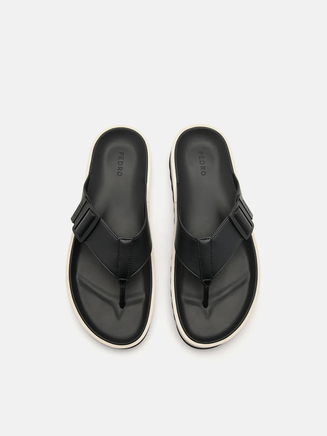 George Thong Sandals - Black
