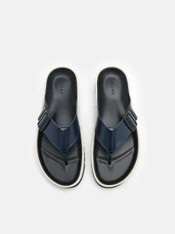 George Thong Sandals - Navy