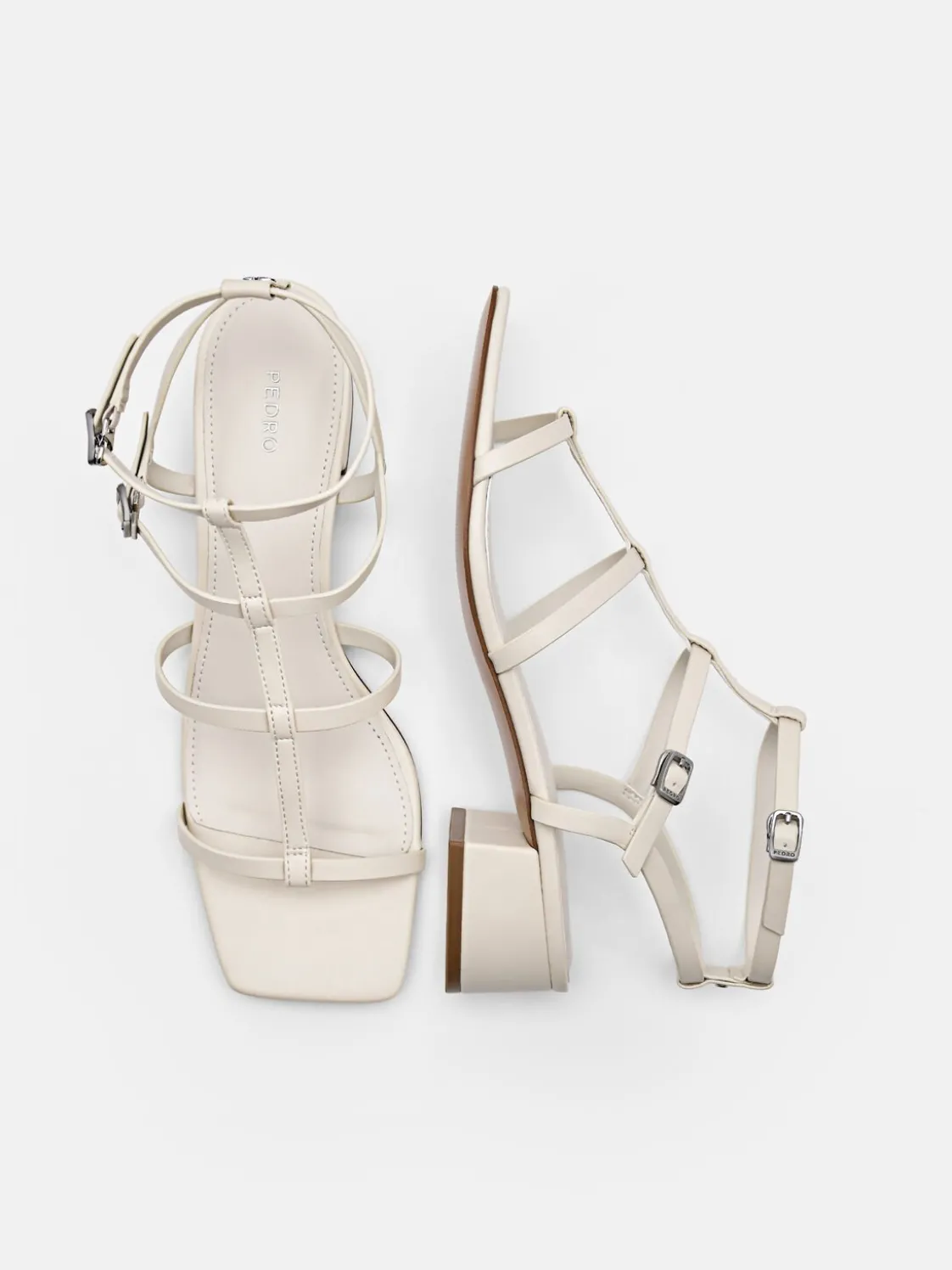 Gladiator Sandals - Chalk