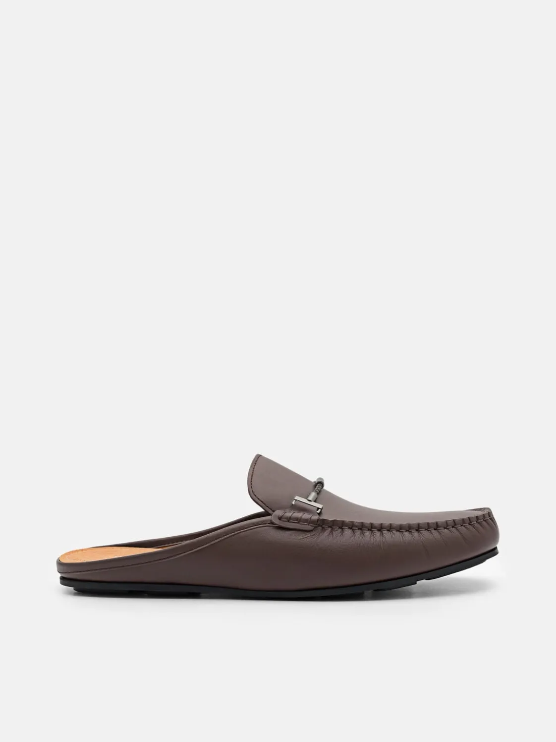 Hawser Leather Slip-On Driving Shoes - Dark Brown
