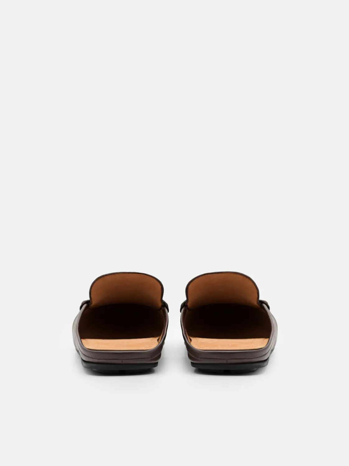 Hawser Leather Slip-On Driving Shoes - Dark Brown