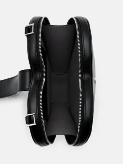 Heart Shoulder Bag - Black
