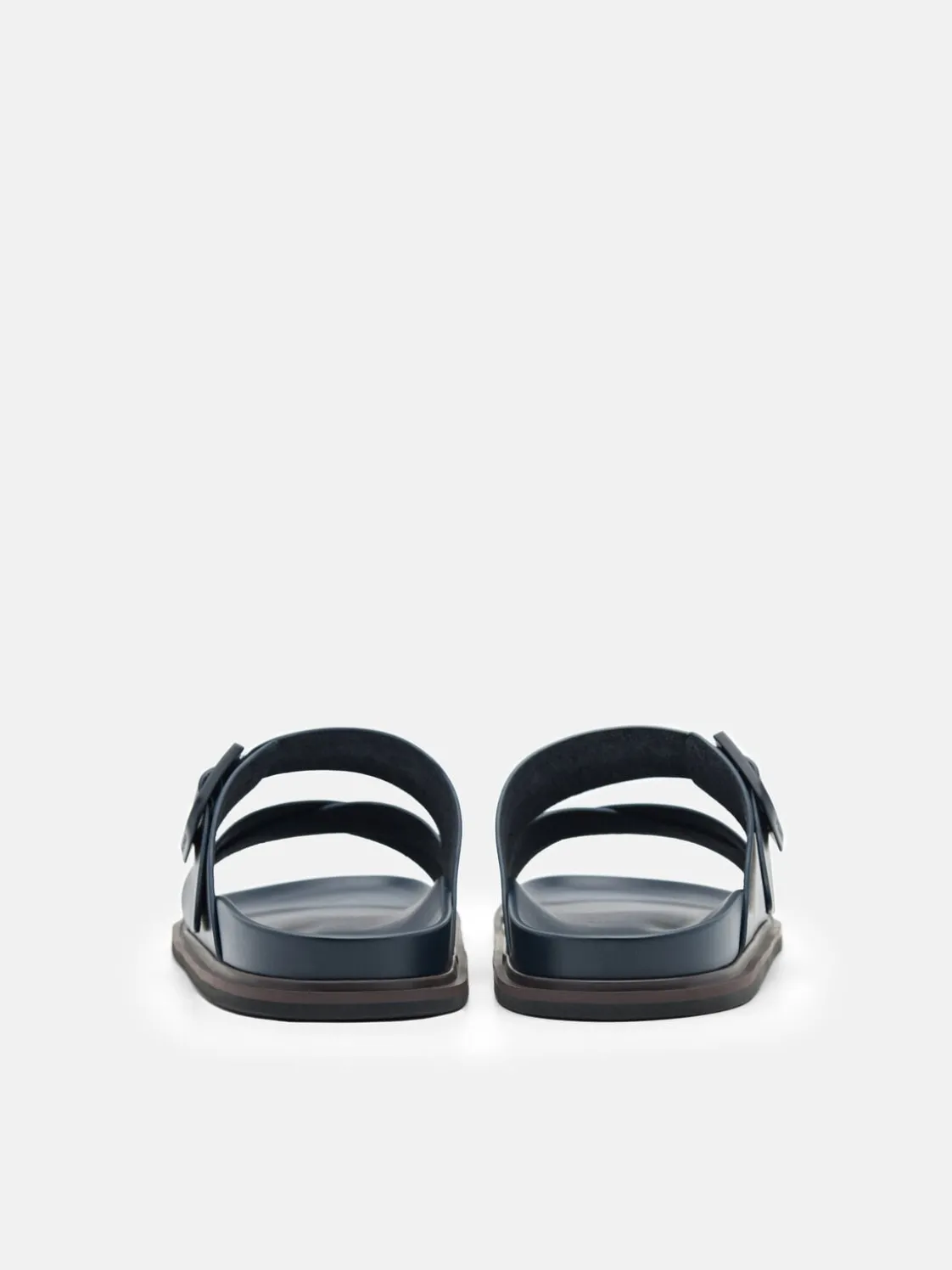Helix Cross Sandals - Navy