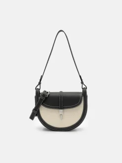 Hitch Canvas Shoulder Bag - Black Canvas