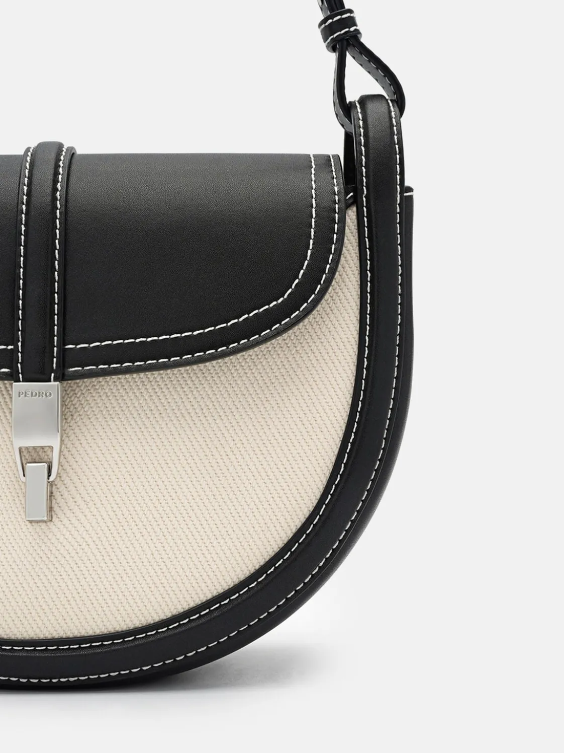 Hitch Canvas Shoulder Bag - Black Canvas