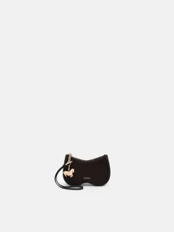 Horse Charm Ponyhair Pouch - Dark Brown