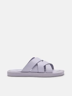 Izzie Flat Sandals - Lilac