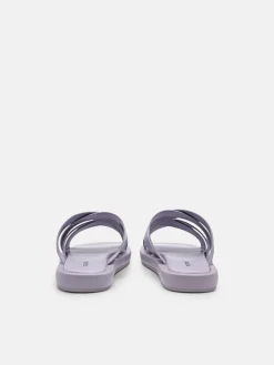 Izzie Flat Sandals - Lilac