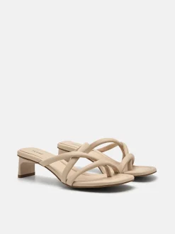 Izzie Heel Sandals - Sand