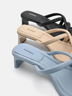 Izzie Heel Sandals - Sand