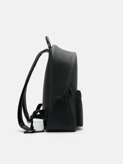 James Leather Backpack - Black