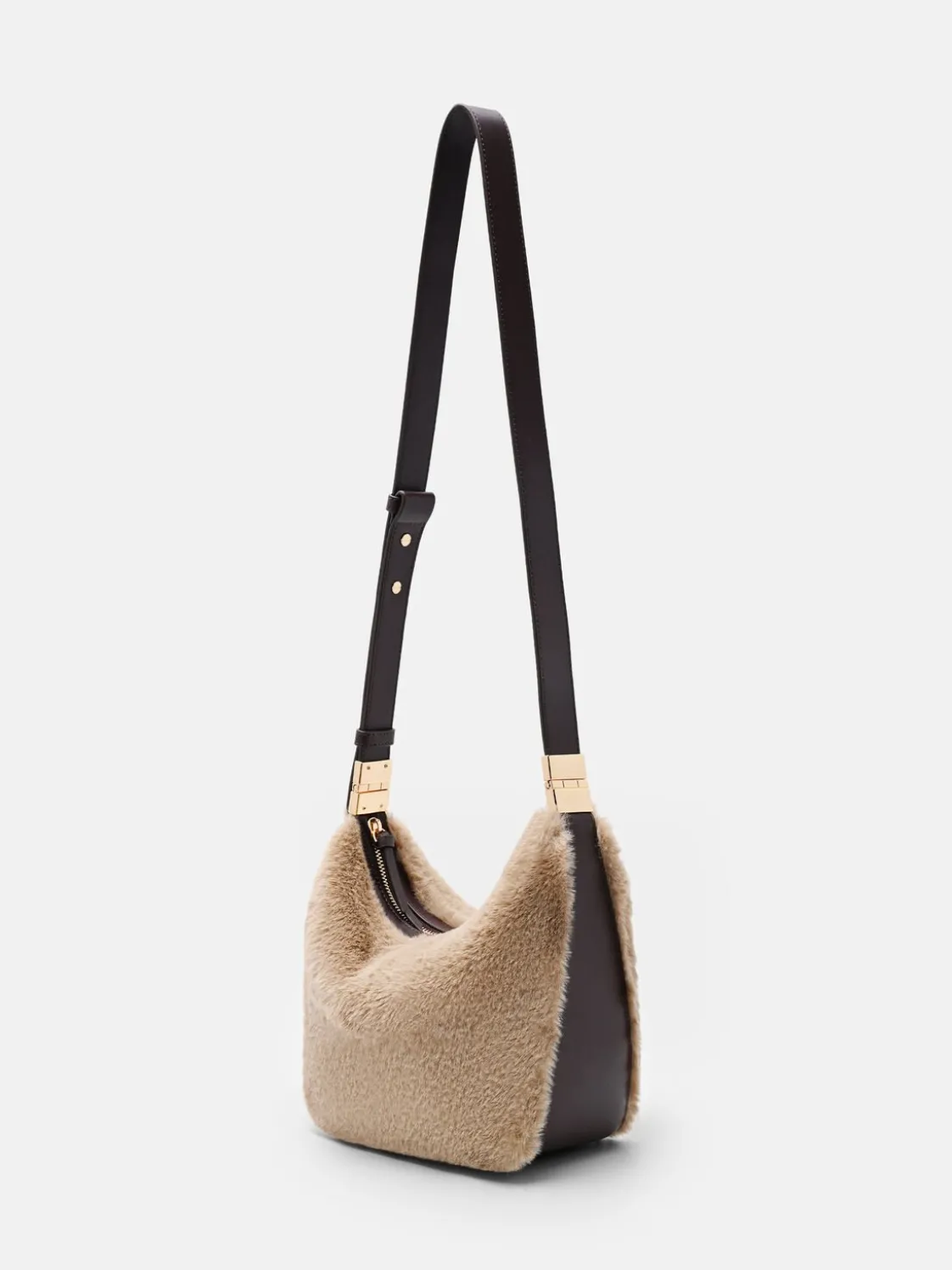 Jatte Crescent Bag - Multi Fur