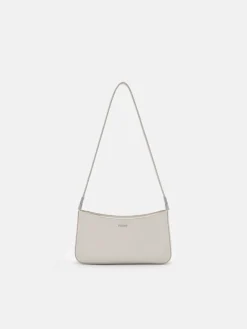 Jatte Leather Shoulder Bag - Chalk