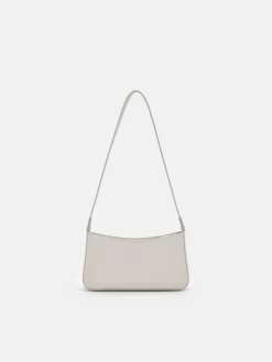 Jatte Leather Shoulder Bag - Chalk
