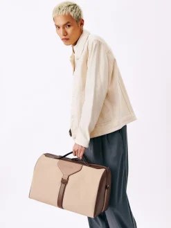Jet Set Duffle Bag - Taupe