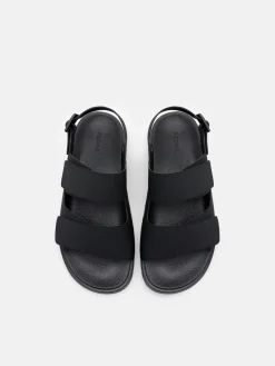 Jonah Backstrap Sandals - Black