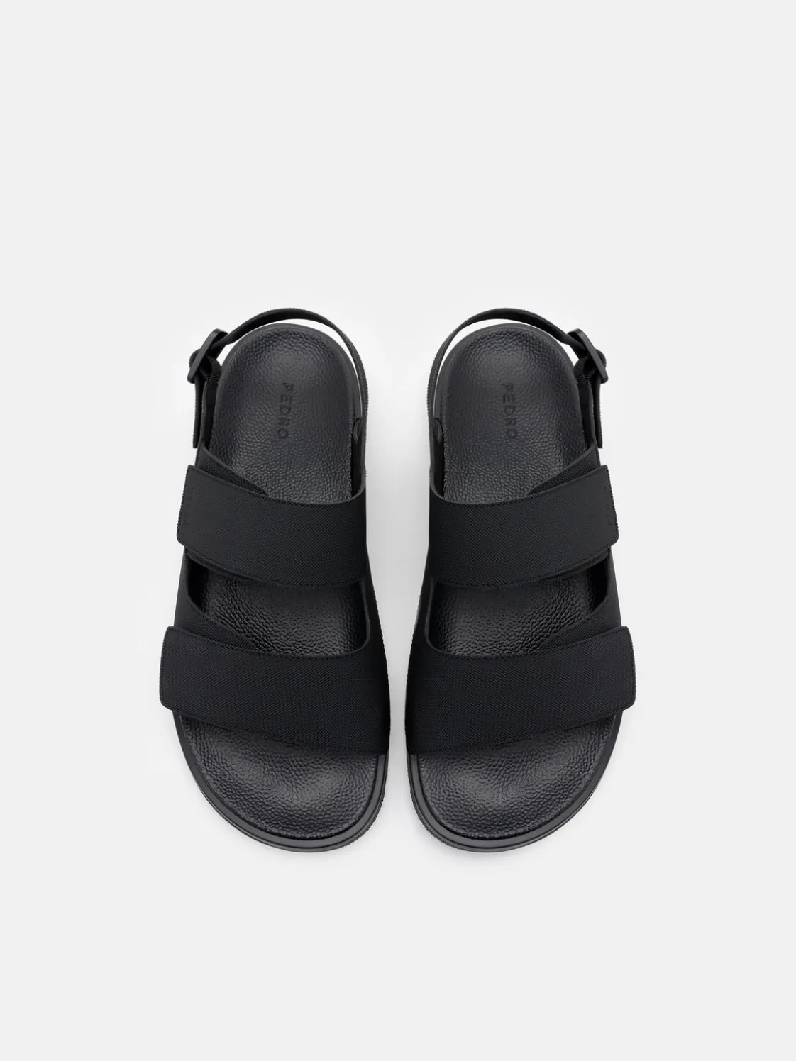 Jonah Backstrap Sandals - Black