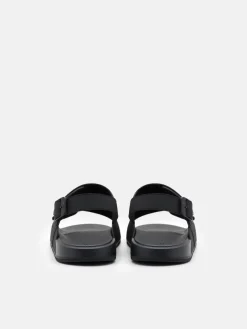 Jonah Backstrap Sandals - Black