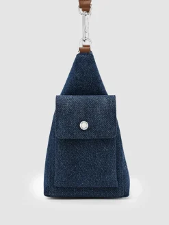 Kristen Denim Shoulder Bag - Blue Denim