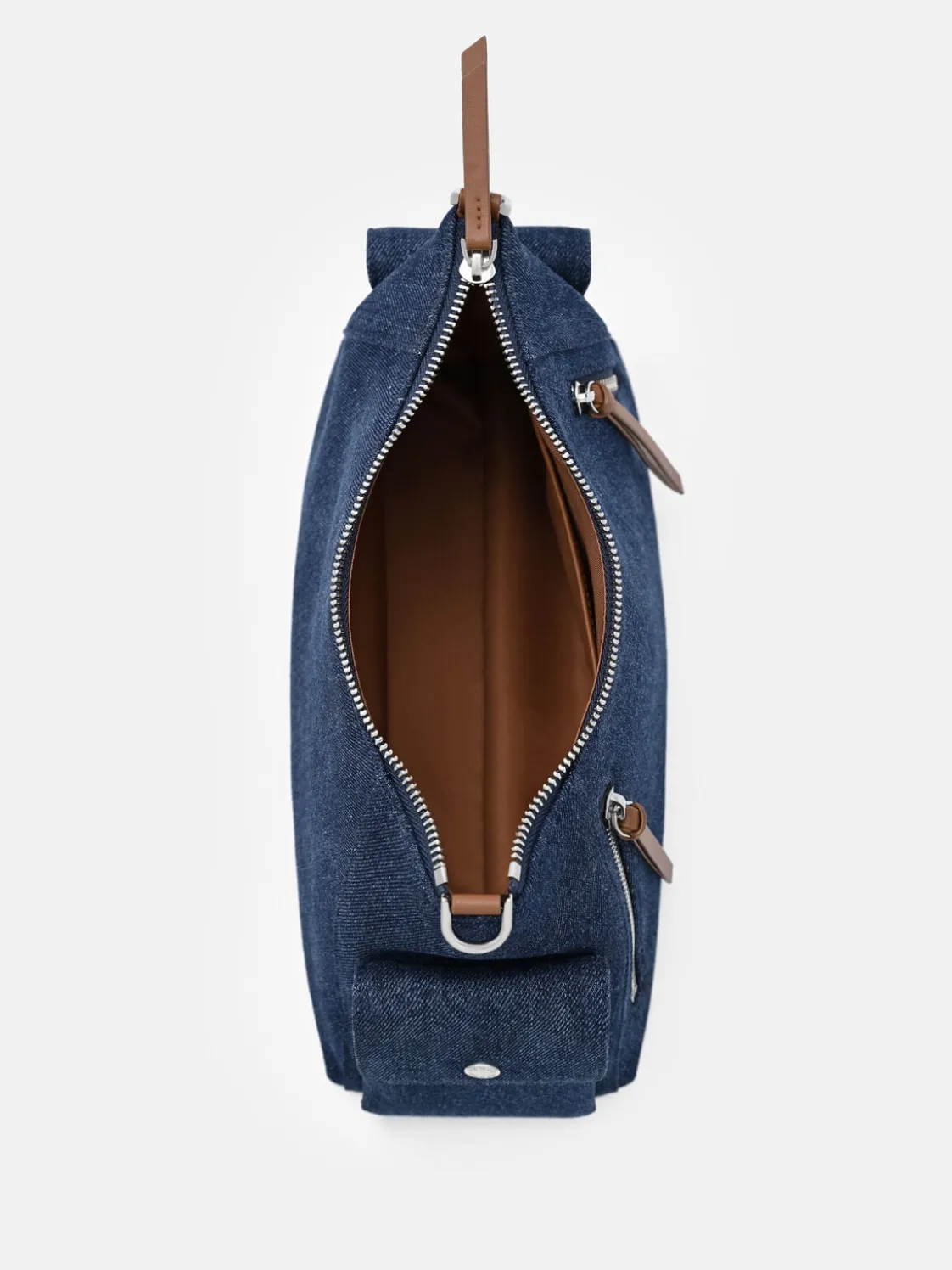Kristen Denim Shoulder Bag - Blue Denim