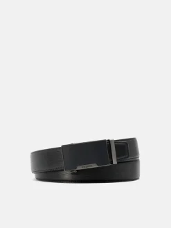 Leather Automatic Belt - Black
