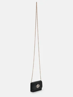 Leather Bi-Fold Card Holder - Black