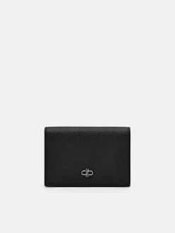 Leather Card Holder - Black