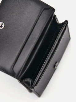 Leather Card Holder - Black