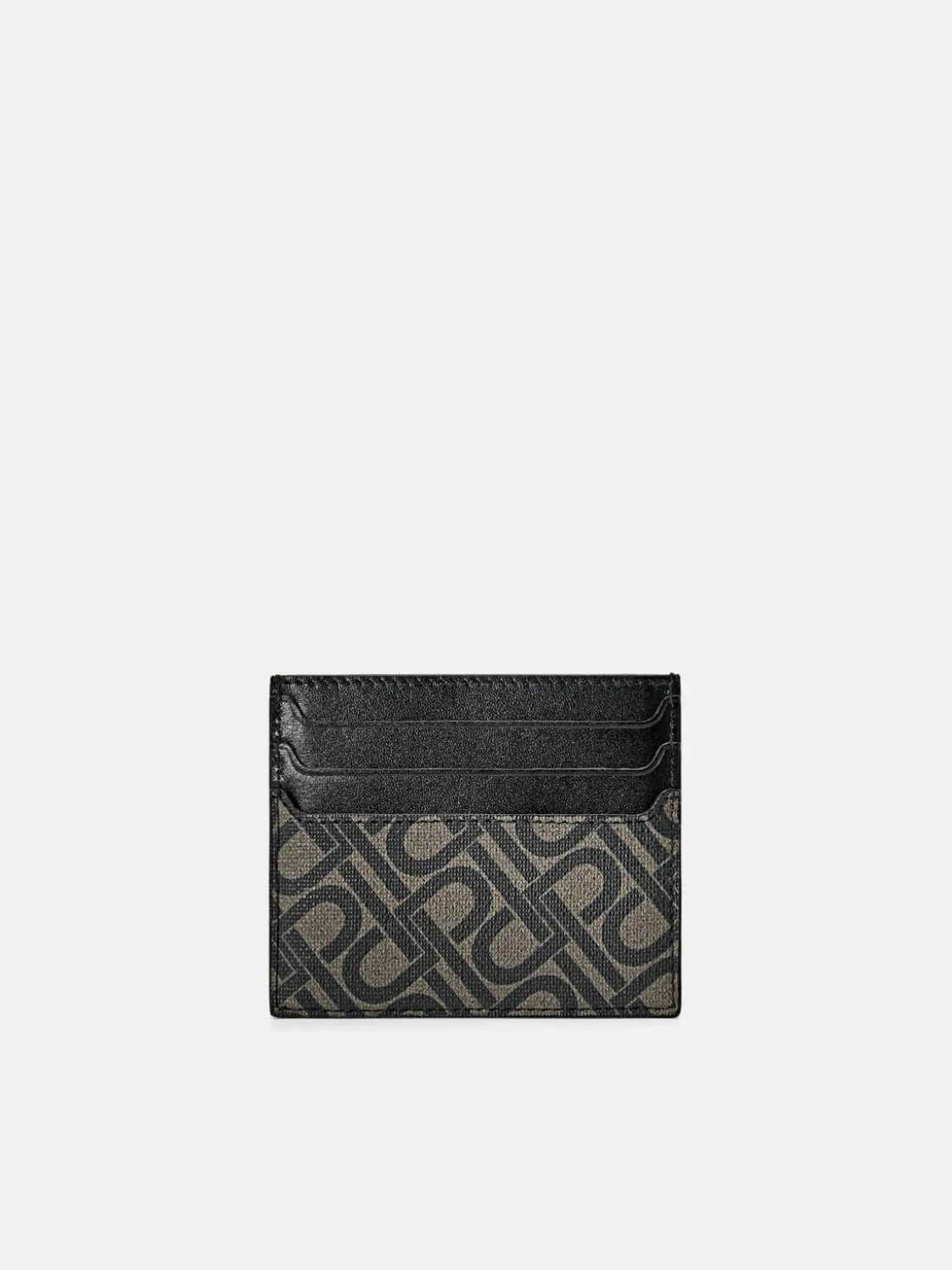 Leather Card Holder - Black2