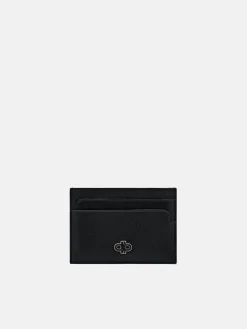 Leather Card Holder - Black