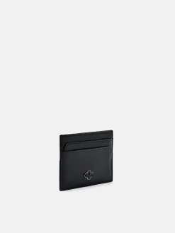 Leather Card Holder - Black