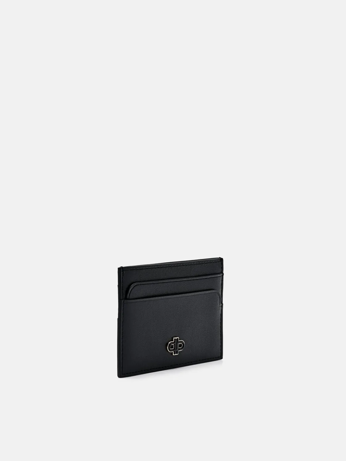Leather Card Holder - Black
