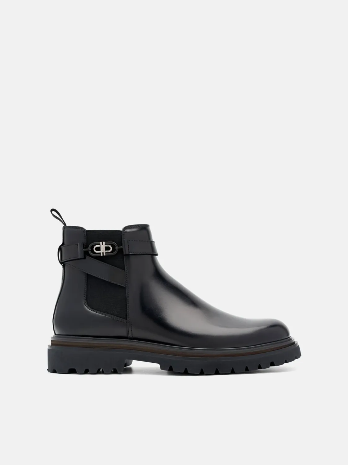 Leather Chelsea Boots - Black