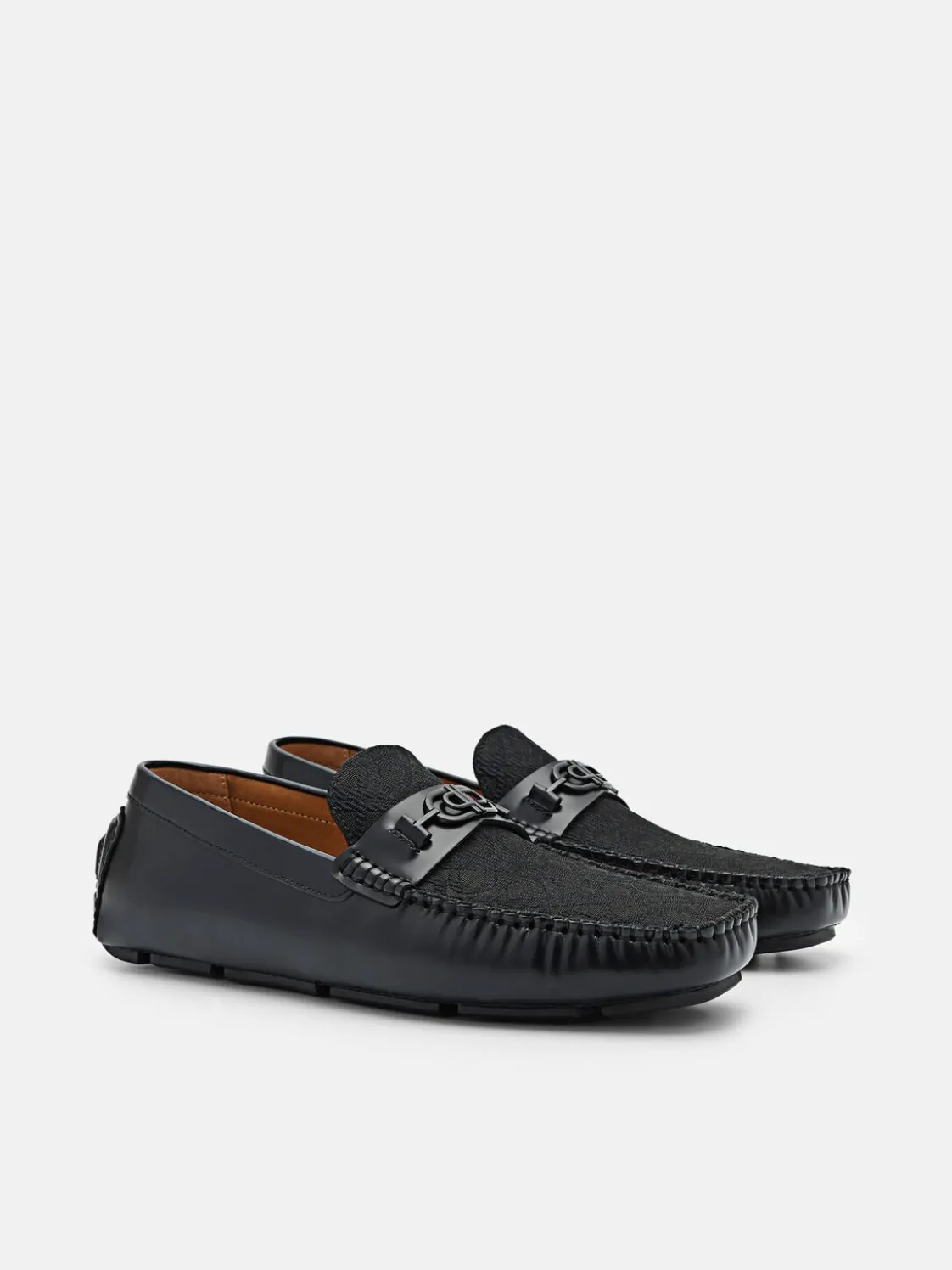 Leather Driving Shoes - Black